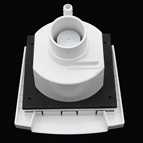 Boquilla de llenado de agua, enchufe exterior, depósito de agua fresca, tapa de depósito, caravana, autocaravana, con candado, blanco, 40 mm, rombo