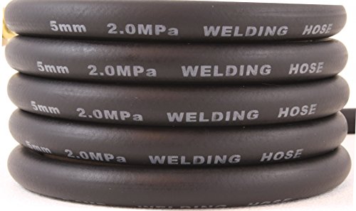 Industrial Argon Regulator/Flowmeter Gauges For Mig And Tig Welders + 5 Feet Hose - Süa #TOP6