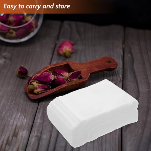 Bolsitas reutilizables de muselina con cordón para especias y té miniatura 5