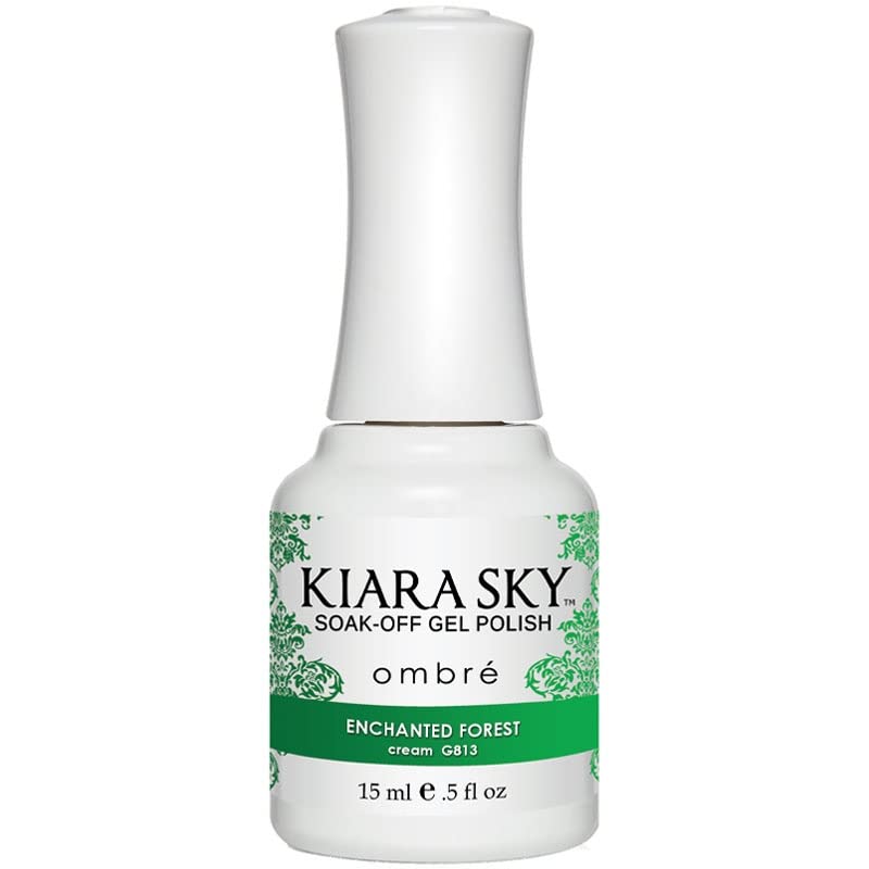 Kiara Sky Gel Polish Ombre - G813 ENCHANTED FOREST