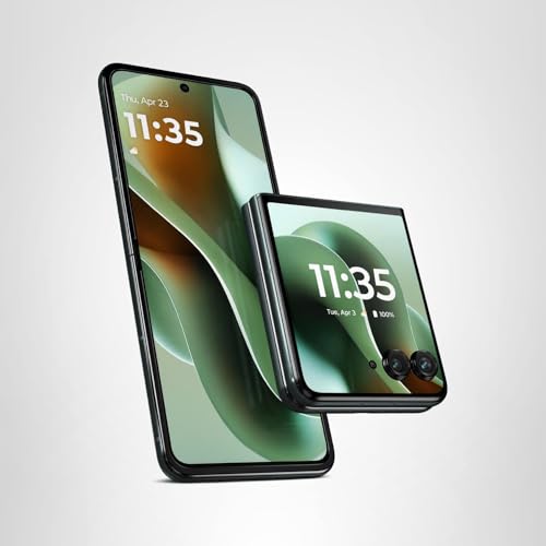 External display showing notifications and quick actions