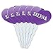 Purple Heart Love Set of 6 Cupcake Picks Toppers Decoration Names Female Sav-Sh - Selena