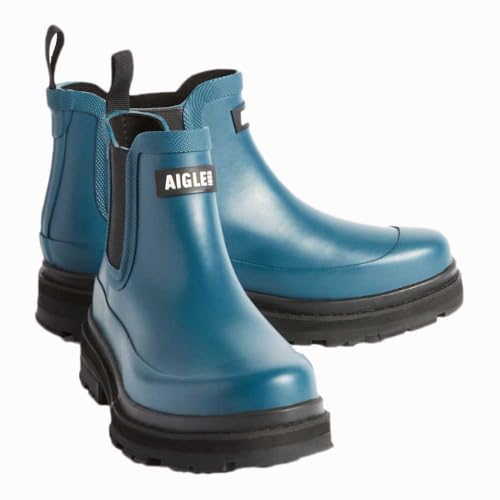 Aigle Damen Soft Rain 2 Rubber Storm Blue Stiefel 37 EU