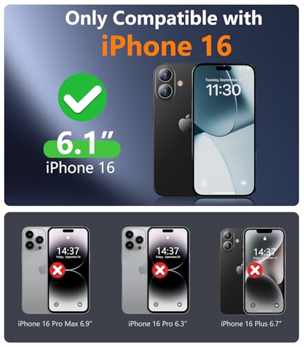 Carcasa magnética iPhone 16 Temdan anticaídas para usar el móvil en coche y exteriores 2