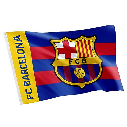 Desert Cactus FC Barcelona Barca Flag 3x5 Football Soccer Outdoor (I)