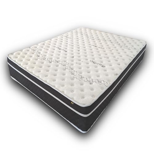 DESCANSIN   Colchón Viscoelástico Visco Soft Magnum Sleep | Firmeza Muy Alta para Dolores Espalda | Premium 30cm Cama Alta | Colchón Cama Matrimonial o Individual | Confort Hotelero (105x190)