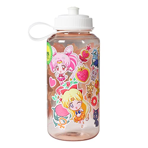 Sailor Moon Water Bottle, Sailor Moon Crystal Chibi Characters