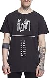 MERCHCODE Herren Korn Serenity Tee T-Shirt, Black, S