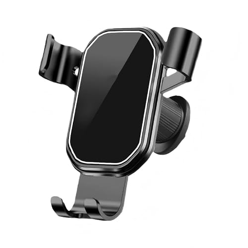 BCRFUKS Car Phone Holder for Mondeo MK V Hatchback (CE) 2015-2025, Gravity Air Vent Phone Mount Hands Free Mobile Phone Holder for Car 360° Rotatable Smartphone Stand,Mirror Black