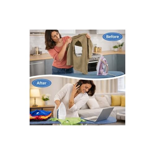 Image of Ironing Shoe Cover | Teflon Iron Sole Protector | Ironing Accessory | Safe Slip-On Cover for Electric Steam & Dry Irons | Universal Size