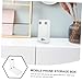 MINAOLULUS Cell Phone Lock Box Transparent Single Compartment Electronic Locker for Smart Phones Office Accessory for Focus Productivity for Organizing Phone Storage