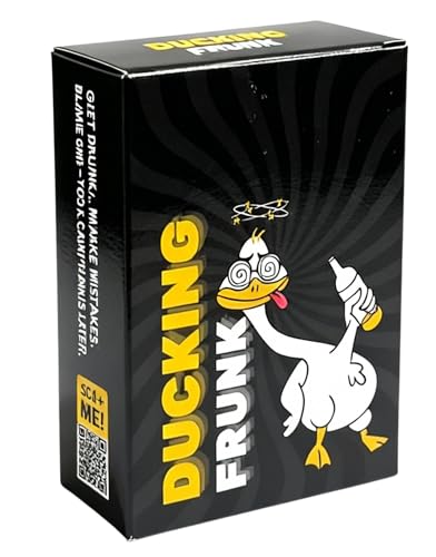 Image of Tickles Ducking Frunk - 100 Hilarious Dares & Question Cards | Fun Adult Party Drinking Game for Game Nights, College Parties & Group Activities (Ages: 21+ Years, Players: 3+)