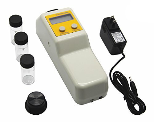 WGZ-200B Digital Turbidity Meter Portable Turbidimeter 0~20,0~200 NTU Water Quality Turbidity Detection Analyzer Tester (WGZ-200B)