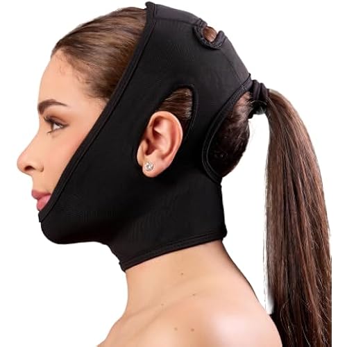 Shape Concept 301 Chin Strap Support Band Neck Face High Compression