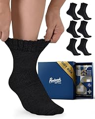 Black (Gift Box) - 6 Pairs