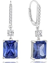 Emerald cut_Dec._Blue Tanzanite