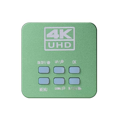 Image of [Full 4K HD 1080P] HDMI USB C-Mount Digital Vabiooth Microscope Camera with Software Calibration Compatible with WIN7 /8 /10 Mac System, C-Mount 25mm & 30mm 30.5mm Adapter