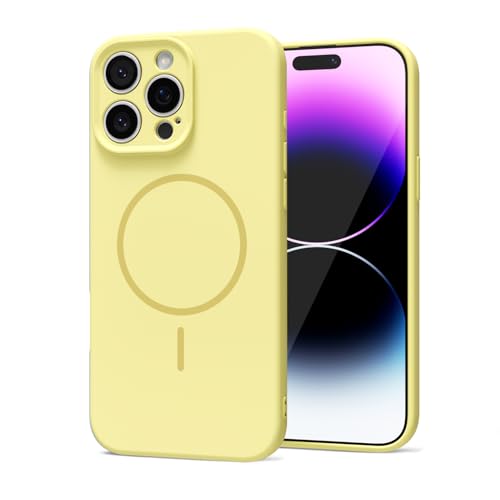 LoeoeL ���C�X�}�z�P�[�X iPhone 14 Pro Max�p �V���R���� ���킢�� �X���� ���^�X�}�z�P�[�X MagSafe�Ή� �����p �K�[���[ �\�t�g���o�[ �W�F�� �}�O �T�t�F�P�[�X �J�����ی�t�� �C�G���[