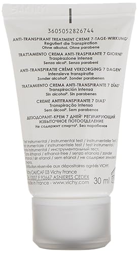 Vichy, Déodorant Anti-Transpirant 48H Roll-On, Hypoallergénique, Pour les Peaux Sensibles ou Épilées, Sans Alcool, Sans Parfum, 50ml (Lot de 2)