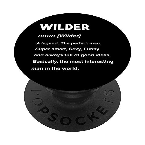 Camisa Wilder Name | Wilder PopSockets PopGrip Intercambiable