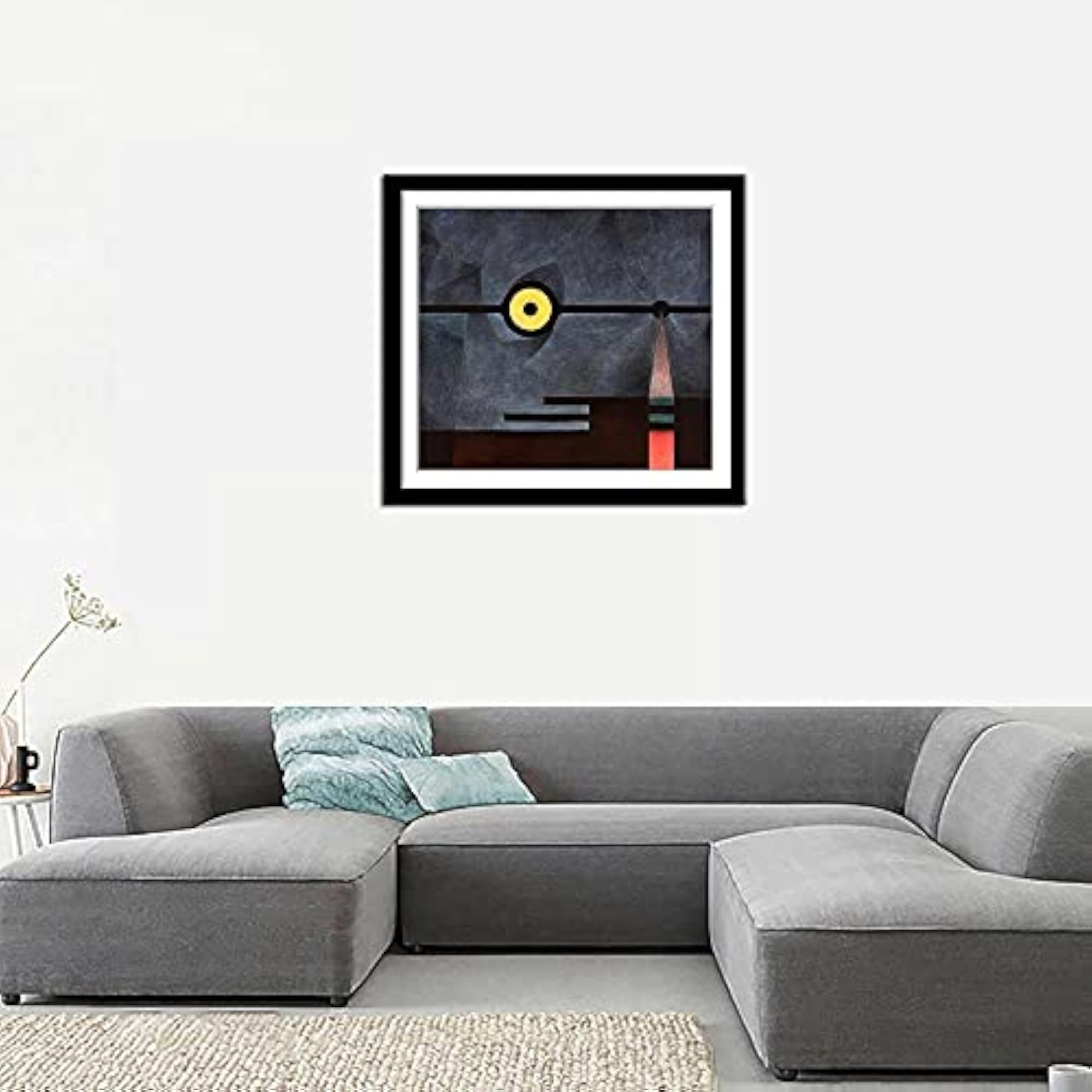 Midnight - Abstract Modern Art Painting - Large Print