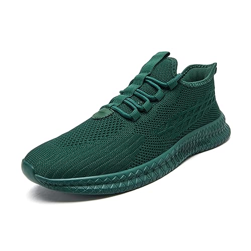 Image of Mens Walking Shoes Tennis Slip on Sneakers Running Jogging Athletic Gym Ultra Lightweight Breathable Comfortable Non Slip Fashion