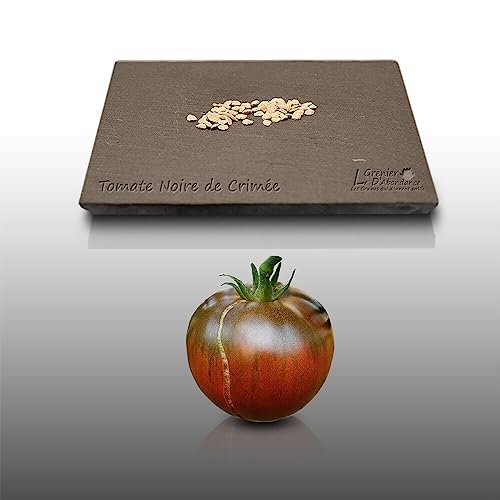 50 graines à semer - Le Grenier d'Abondance - TOMATE Noire de Crimée - Appréciée des enfants