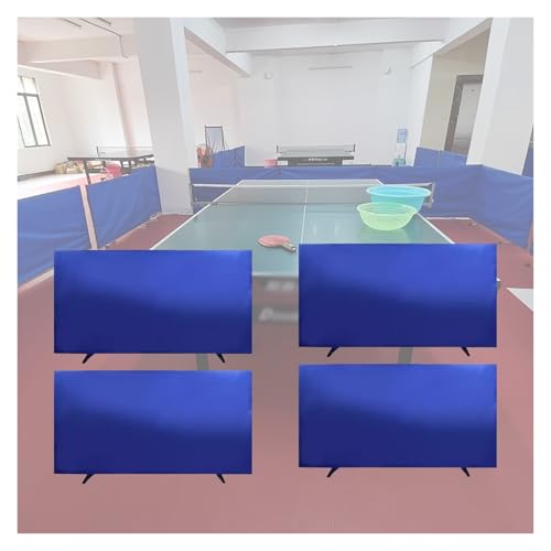 Barrière de tennis de table extra large détachable et panneau bleu amovible