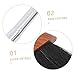 Unomor Static Horse Hair Broom with Long Stainless Steel Handle Soft Bristles for Household Floor pet Hair and Dust Removal Multi Surface Sweeper for Home and Use