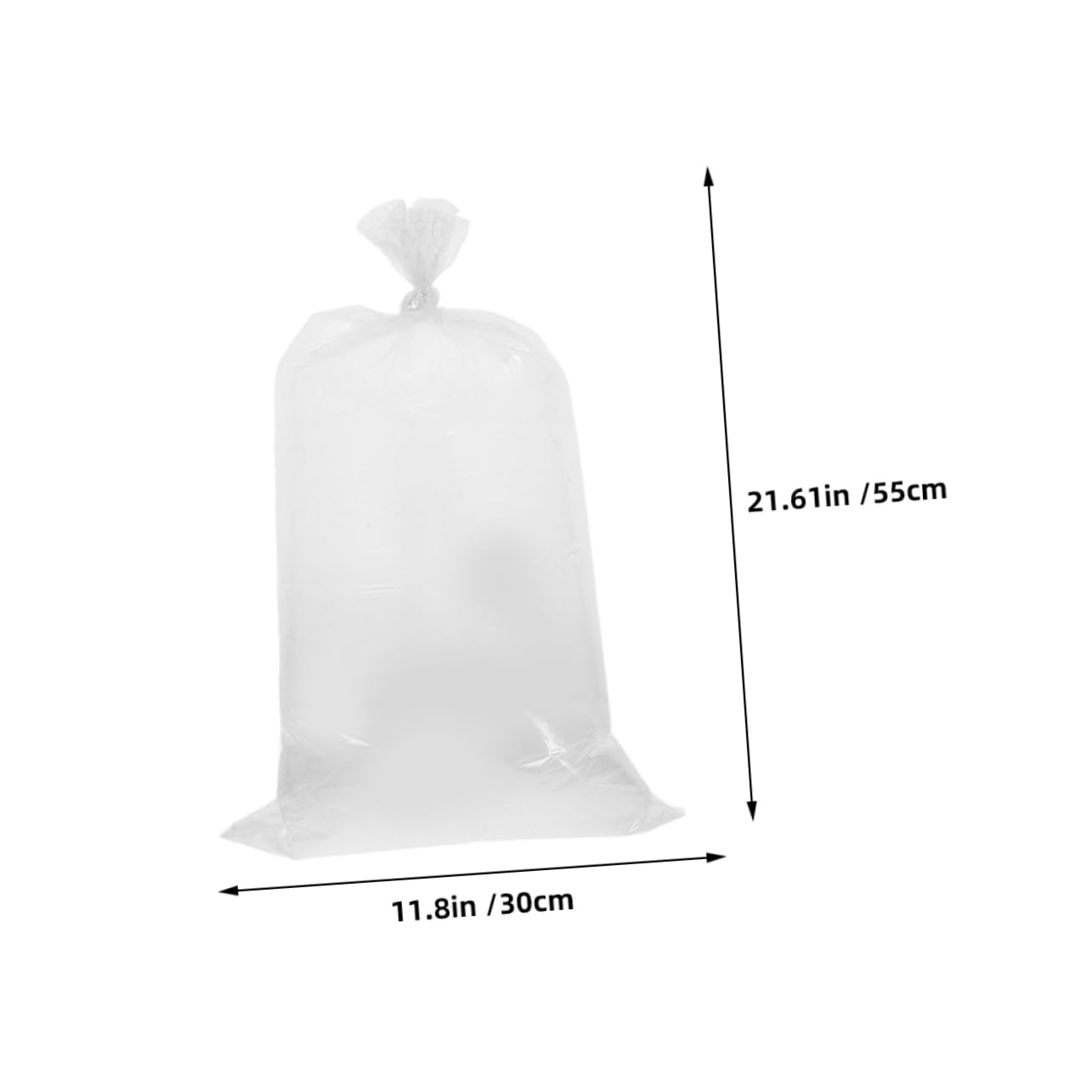HEALEEP 100pcs Clear Cotton Candy Bags User Friendly Treat Bags with Ties for Easy Packaging for Events Parties and Cotton Candy Stands Versatile and Transparent Design