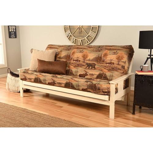 Maykoosh Futon Frame Sofa Bed Adjustable Design Wooden Construction Living