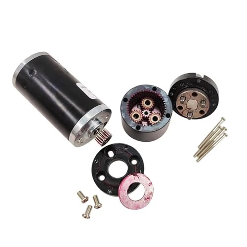 Micro moteur à engrenage planétaire 24V pour motoriser un système rotatif lourd - 5