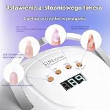 VIBINHO Lampa UV do paznokci