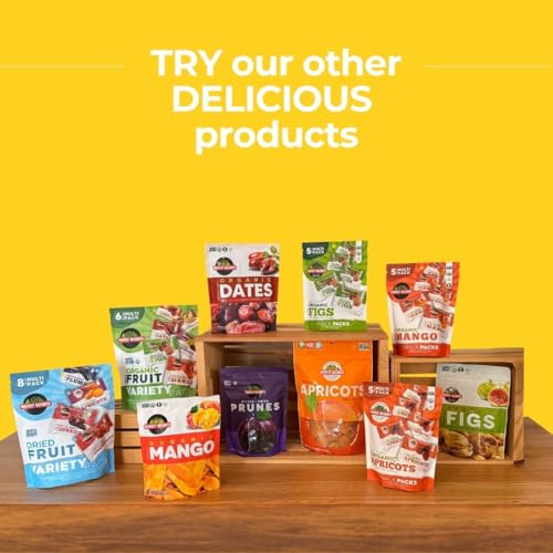 Perfect Delights Sun-Dried Organic Apricots, Vegan & Healthy Fruit Snack for Kids and Adults - Single Pack (32 oz) - Image 8