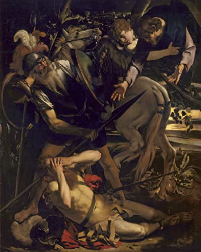 Toile Michel-Ange Caravage saint Paul pour décorer un grand mur vide