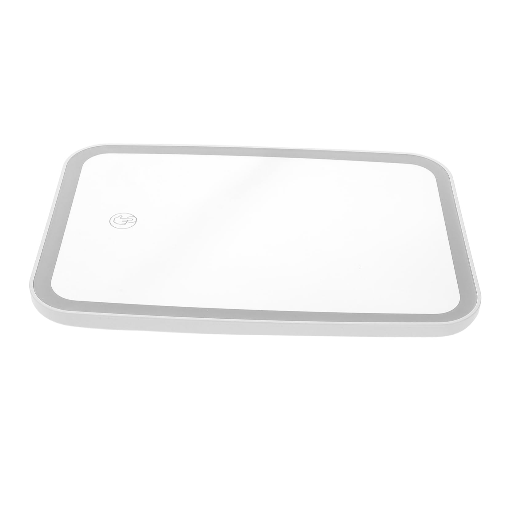 Miroir de maquillage LED de bureau et voyage rechargeable