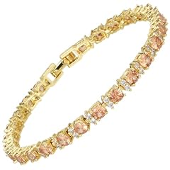 Orange Champagne CZ - 7" Length | NOV