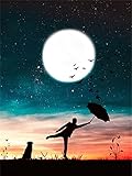 Photo Gallery kasuk pittura diamante 5d paesaggio luna diamante ricamo immagine tonda piena strass fai da te punto croce decorazioni for la casa arte della parete diamond painting (color : i, size : 30 * 40cm) Photo Gallery kasuk pittura diamante 5d paesaggio luna diamante ricamo immagine tonda piena strass fai da te punto croce decorazioni for la casa arte della parete diamond painting (color : i, size : 30 * 40cm)