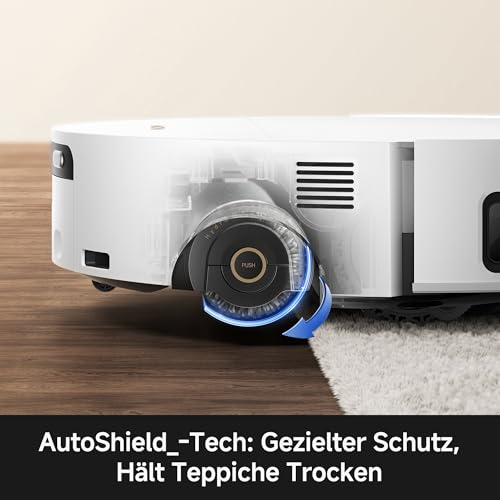 MOVA S70 Ultra Roller Saugroboter, Dual-Verwirrschutz, 32.000 Pa, Weiß – Ansicht 4