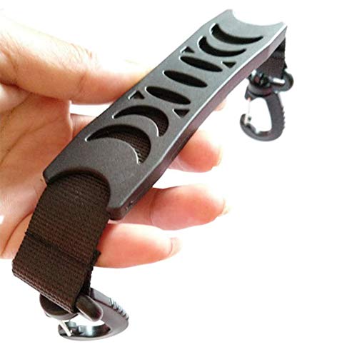 Roller Skates Hanging Handle Buckle Inline Roller Skates Shoes Hook Belt Professional Carrying Tool For Ice Skates Roller Skating Shoes-2 Pack (Black) #TOP5