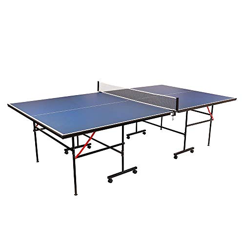 BLUE TABLE TENNIS TABLE PROFESSIONAL TOURNAMENT FULL SIZE INDOOR OUTDOOR