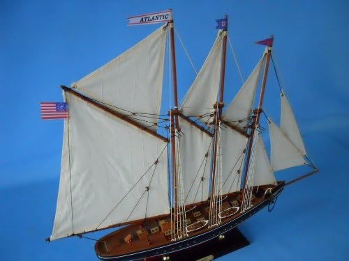 Hampton Nautical Atlantic Sailboat, Limited Edition, 24"