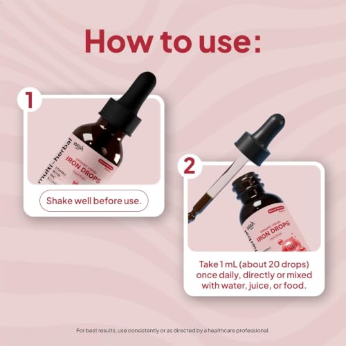 Wish Fusion Liquid Iron Drops Supplement