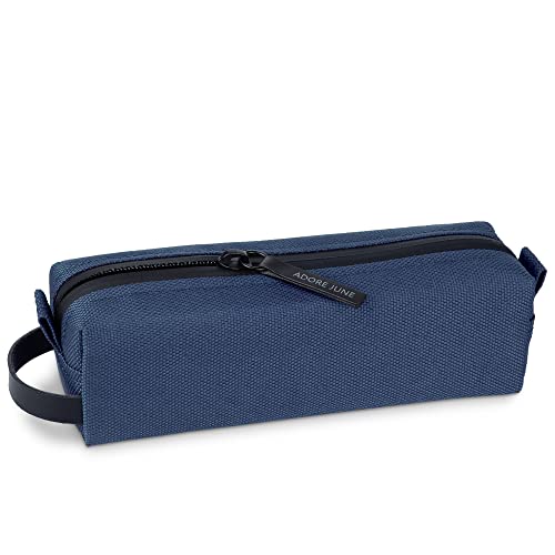 Adore June Design Federtasche Bent, Federmäppchen aus hochwertigen Recycelten Stoffen,, Blau Cover