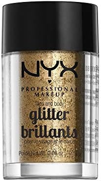 NYX PROFESSIONAL MAKEUP Face & Body Glitter, Bronze