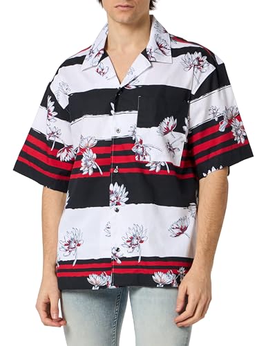 HUGO Egeeno T-Shirt Homme en coton premium pour un look casual au quotidien