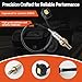 4Pcs Oxygen Sensor Upstream Downstream O2 Sensor Compatible with Chrysler 300 Town & Country, Jeep Grand Cherokee Wrangler, Dodge Durango Dokota Charger Ram 1500 2500 3500 Replace 234-4587 250-24253