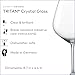 SCHOTT ZWIESEL Forté Burgundy Goblet (Set of 6), Burgundy Glasses for Red Wine, Dishwasher-Safe Tritan Crystal Glasses, Made in Germany (25 Ounce)