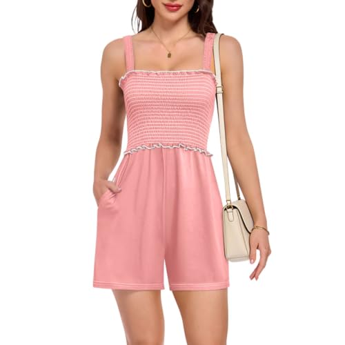 Conjunto de enterizos de 2 piezas casuales en tejido cómodo para mujer