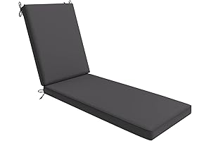 AAAAAcessories Premium Outdoor Chaise Cushions for Patio Furniture Lounge Chairs
